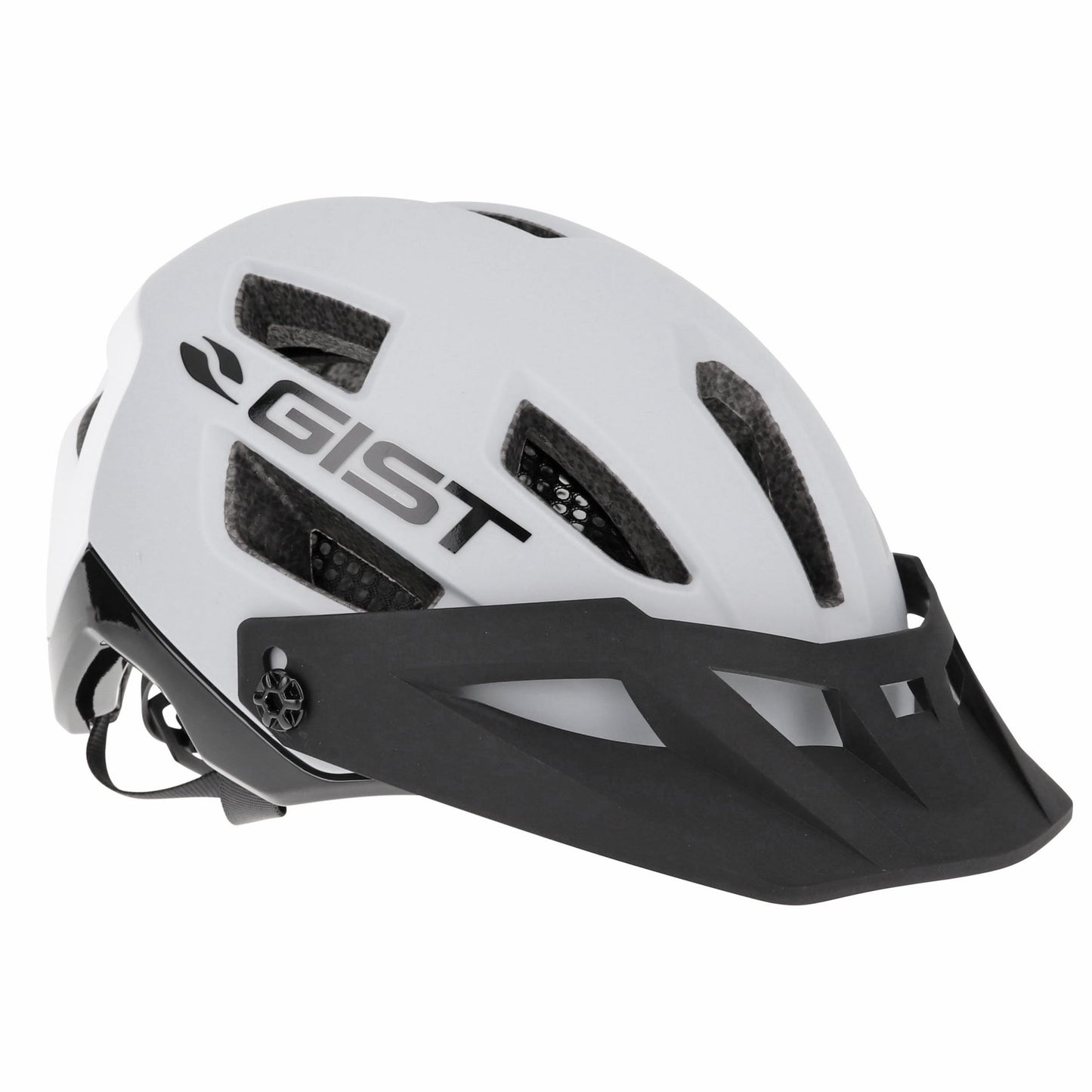 Casque vélo adulte Gist VTT kop gris clair in-mold