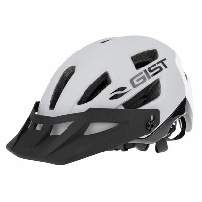 Casque vélo adulte Gist VTT kop gris clair in-mold