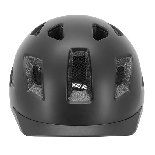 Gist Urban Smart Adult Bike Helmet, Black, In-Mold with Rear Light