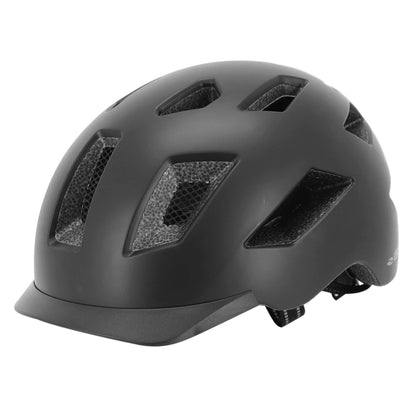 Casque vélo adulte Gist urbain smart noir in-mold avec éclairage arrière