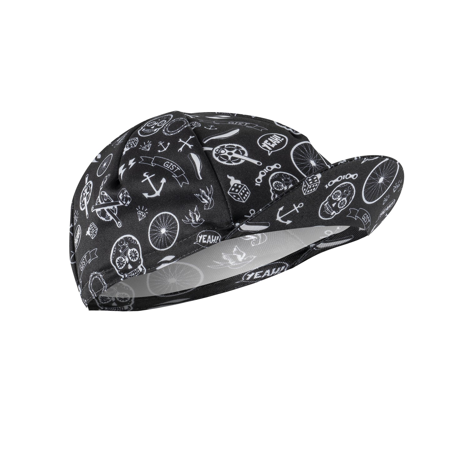 Gist Black Yeah Decorative Cycling Cap