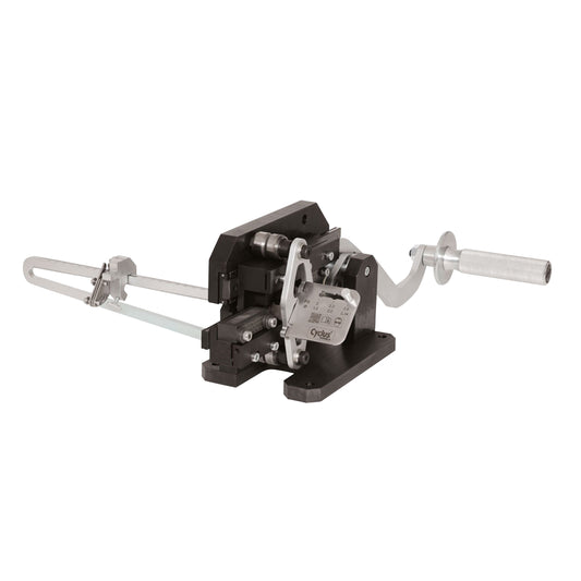 Cyclus machine for cutting and threading spokes
