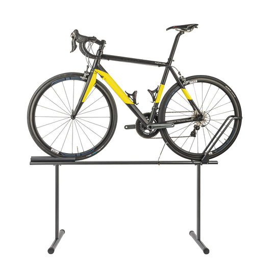 Parolin Pharmacy horizontal black display stand