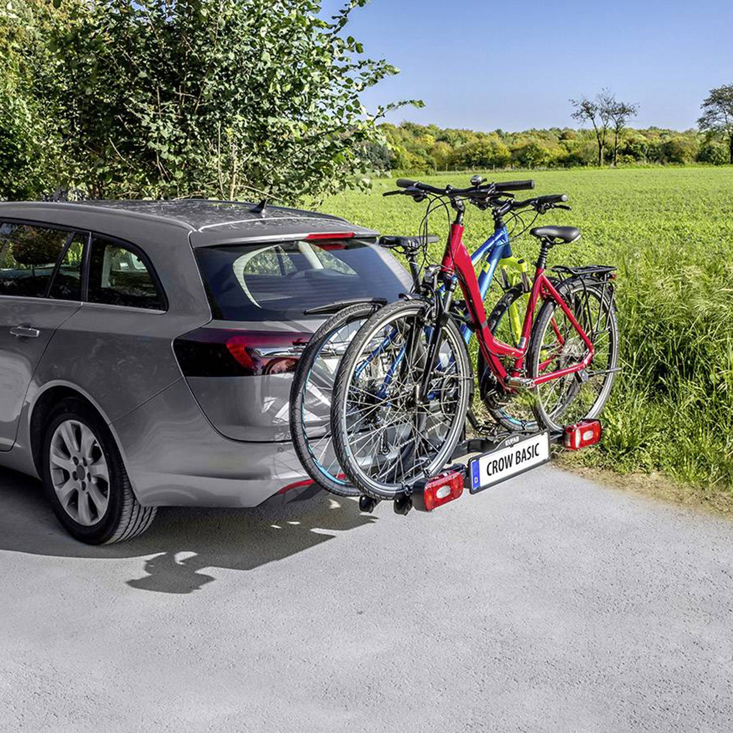 Eufab Crow Basic 2 VAE Platform Towbar Bike Rack