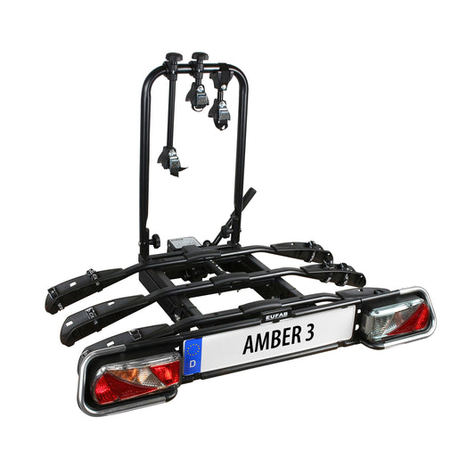 Eufab Amber 3-Bike Platform Tow Bar Bike Rack