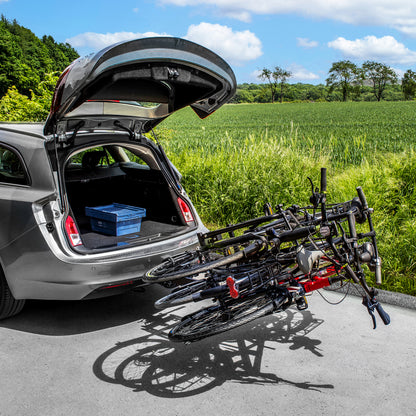 Eufab Amber 3-Bike Platform Tow Bar Bike Rack