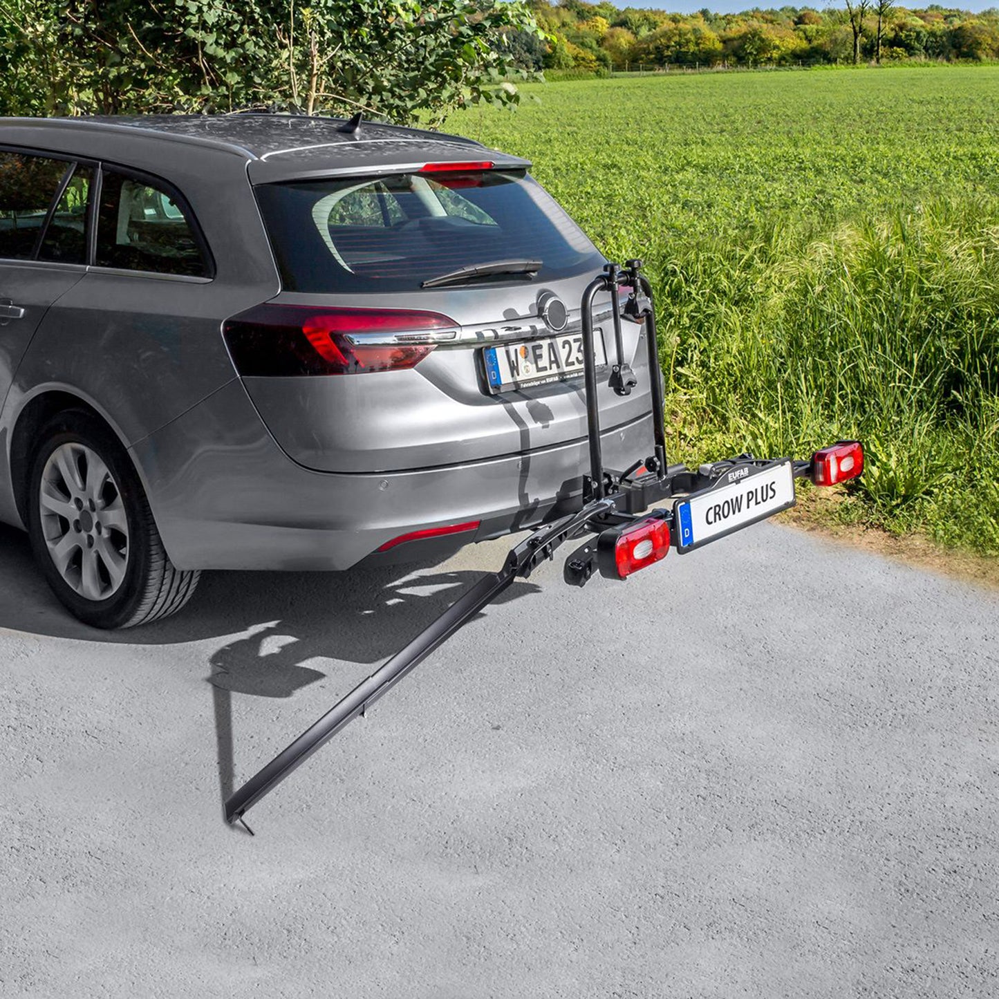 E-Bike ramp for EUFAB Crow and Amber bike racks