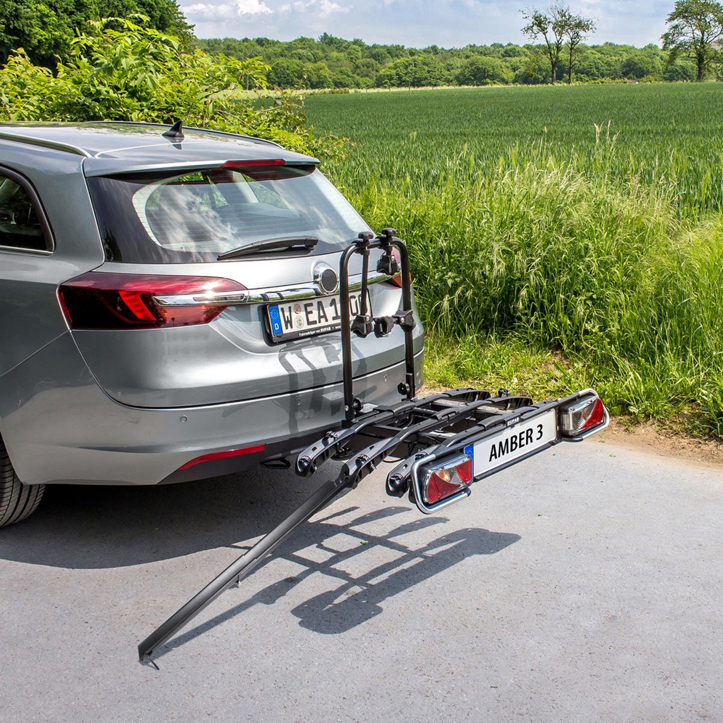 E-Bike ramp for EUFAB Crow and Amber bike racks