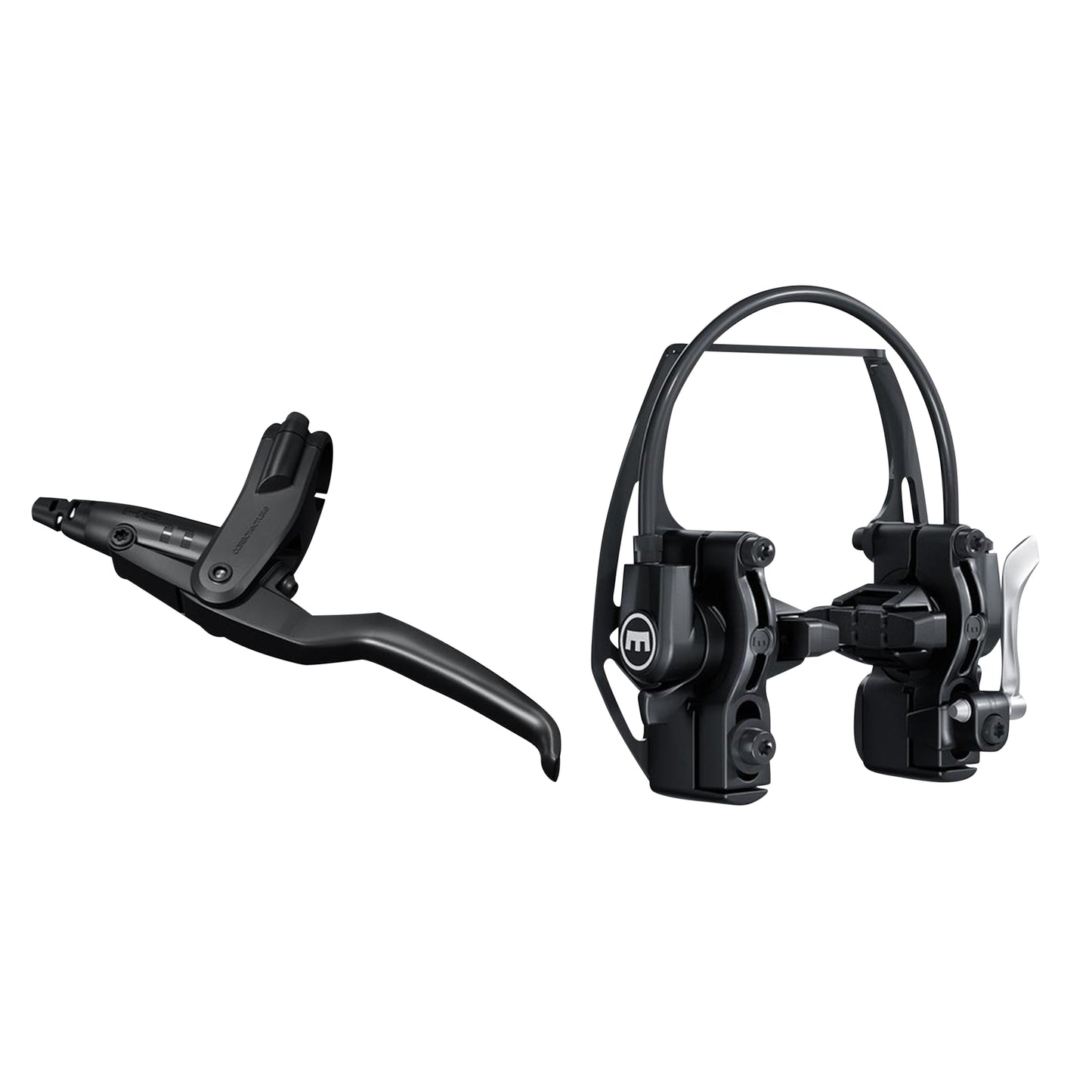 Frein à patin hydraulique sur jante Magura HS 11 noir 3doigts mount durite 2000mm (kit)