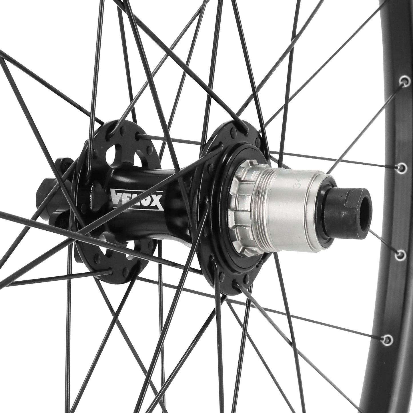 Roue VTT Velox disque 29" TRUCKY 30 arrière corps XD