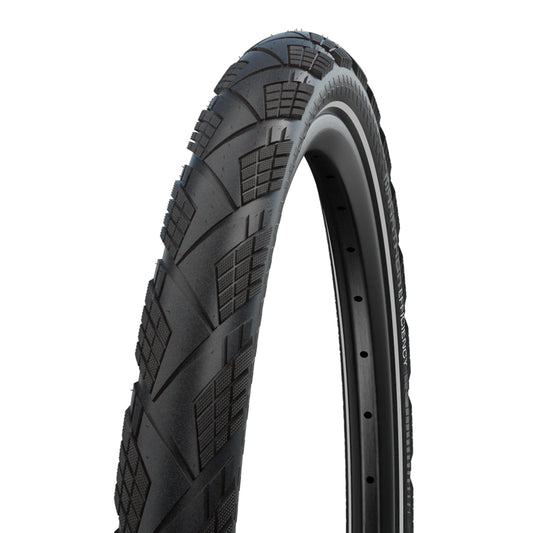 Pneu VTC - VAE Urbain 29 X 2.00 Schwalbe Marathon Efficiency Addix Noir TS (50-622) Renfort V-Guard flanc Reflex Homologué VAE e50