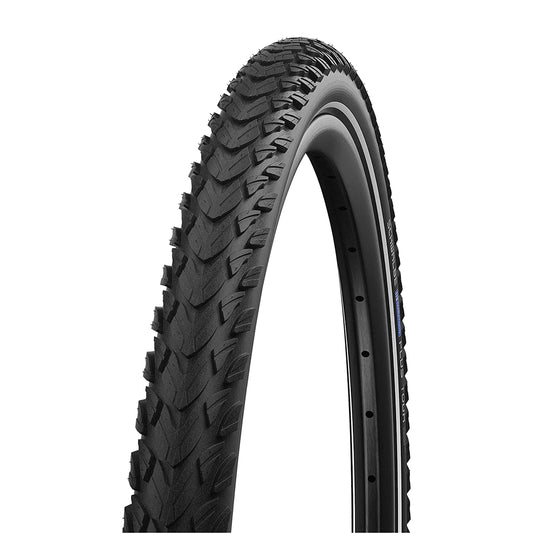 Pneu VTC Cross 700 X 47 Schwalbe Marathon plus Tour Noir TR (47-622) Renfort 5mm flanc Reflex Homologué VAE e50