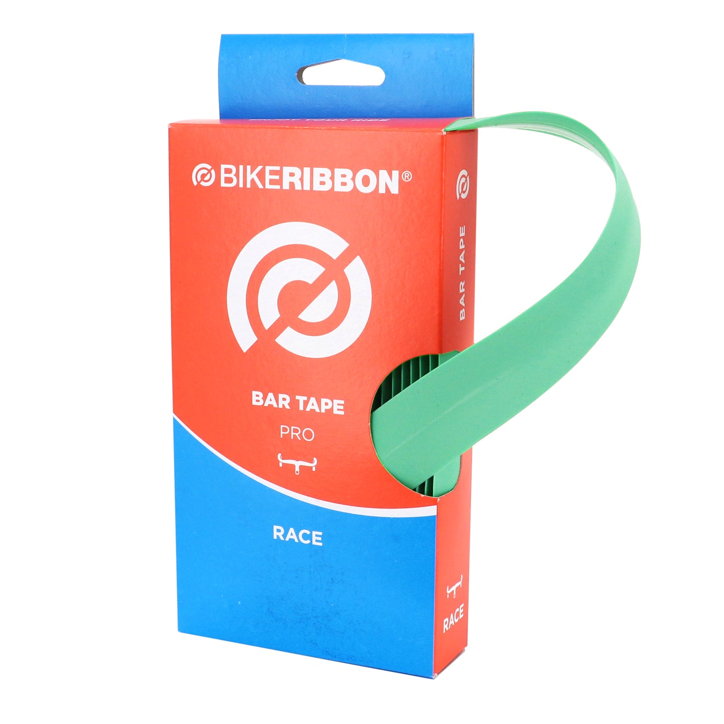 Ruban guidon Bikeribbon Cork Gel vert Bianchi