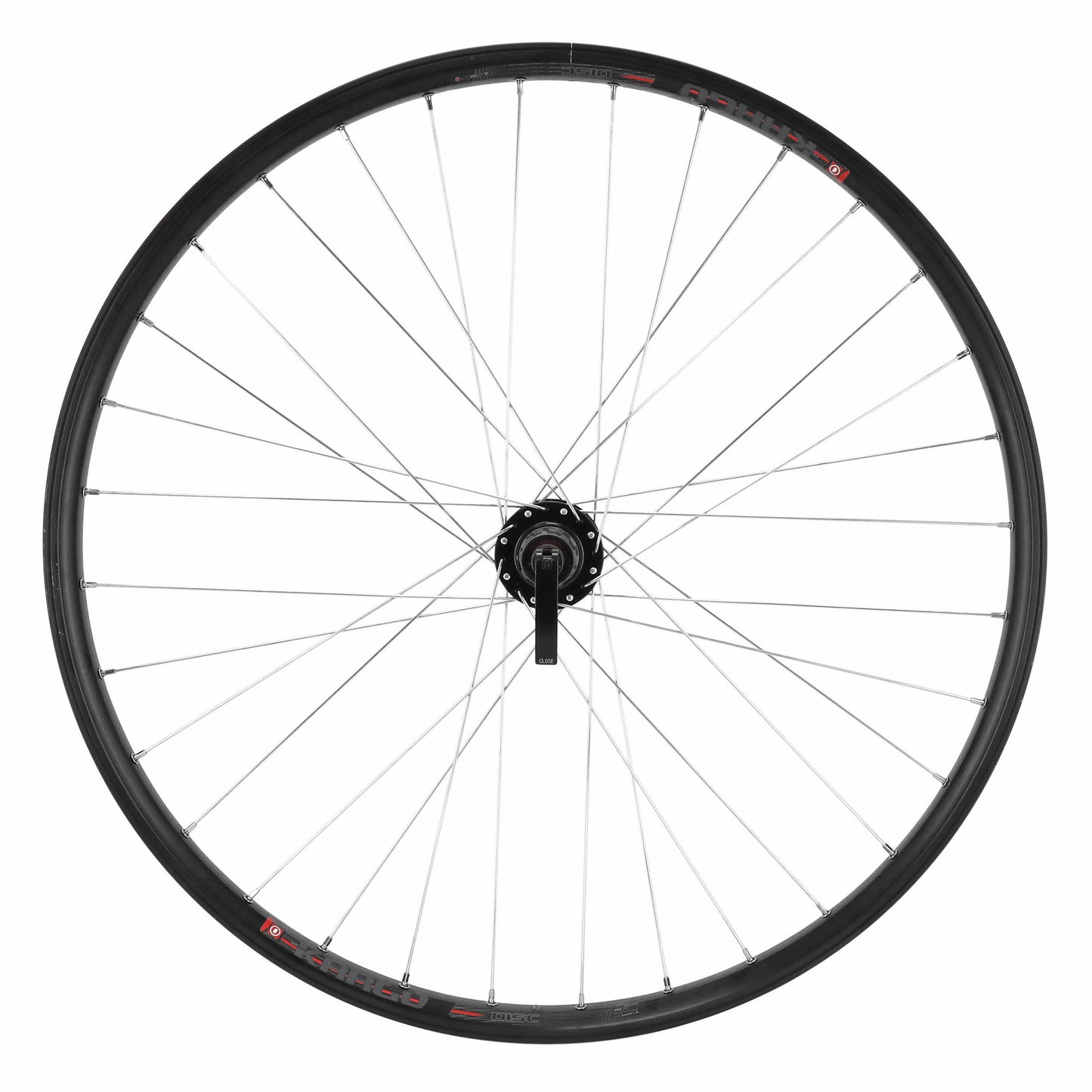 Roue VTC Velox cargo disque 700x35 KARGO L arrière cassette