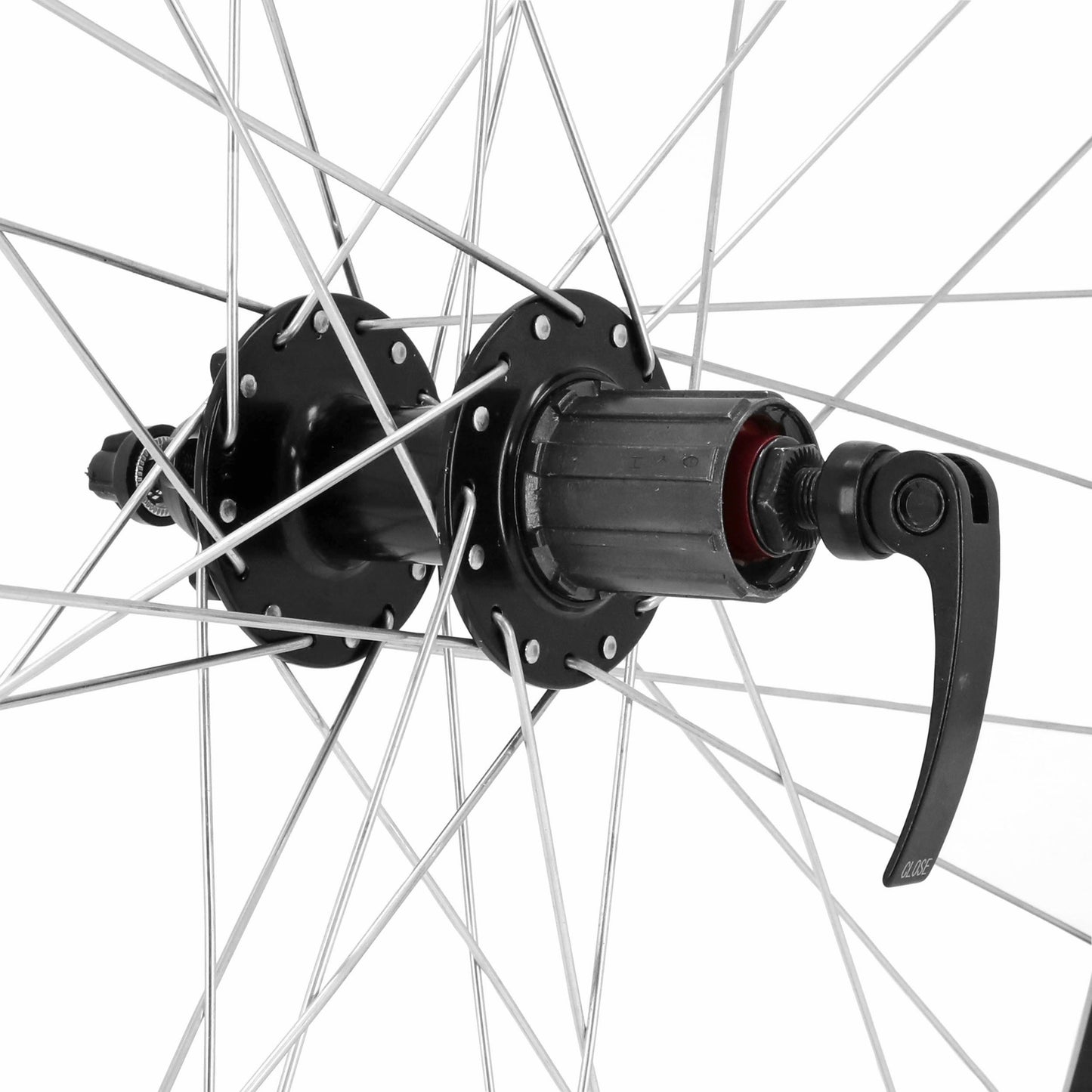 Roue VTC Velox disque/patin 700x35 M260 arrière cassette