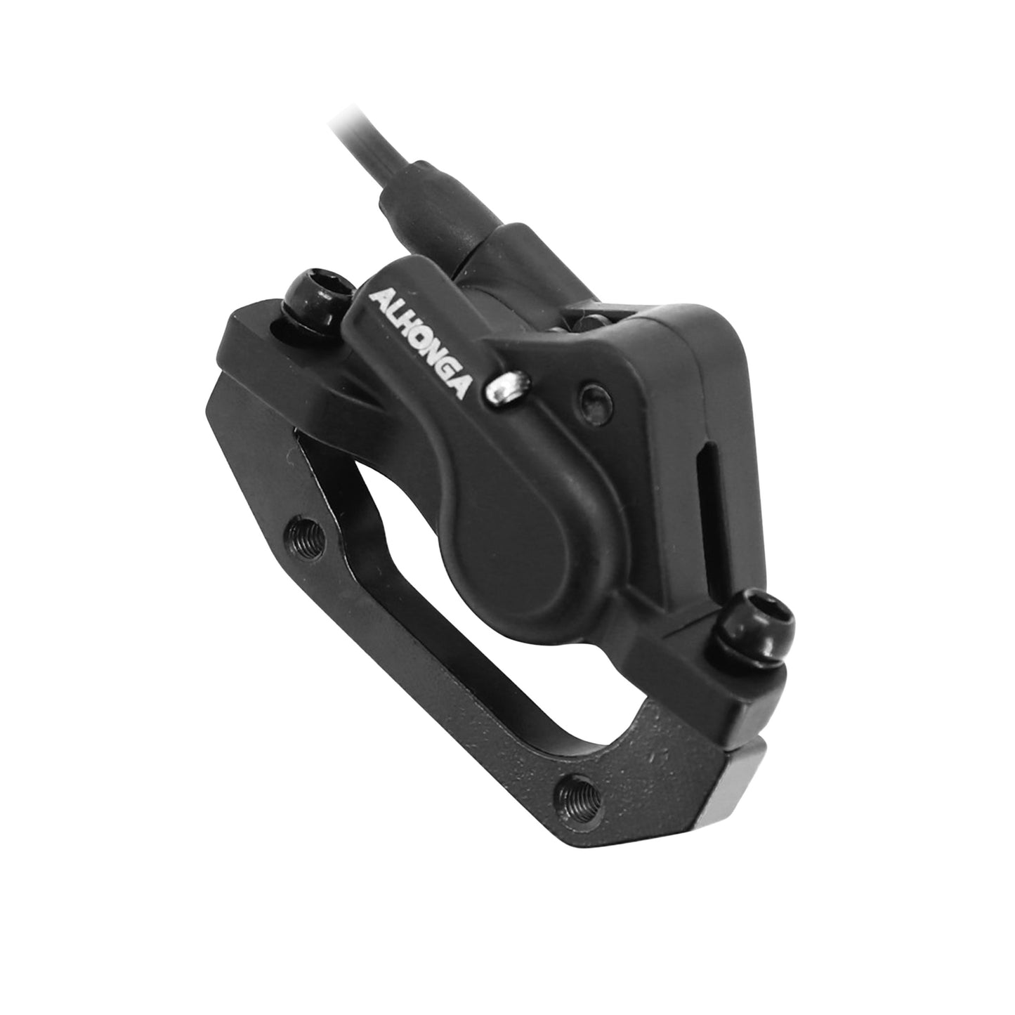Alhonga hydraulic MTB disc brake black kit / 800mm front hose and 1500mm rear hose
