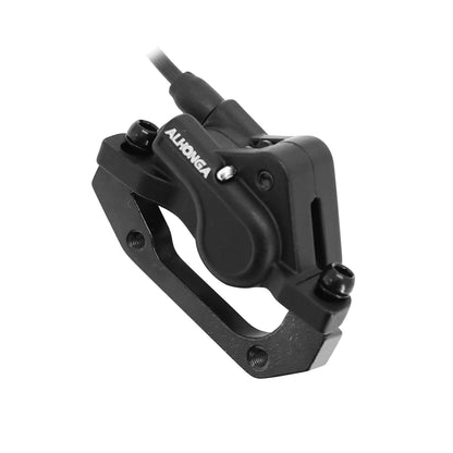 Alhonga hydraulic MTB disc brake black kit / 800mm front hose and 1500mm rear hose