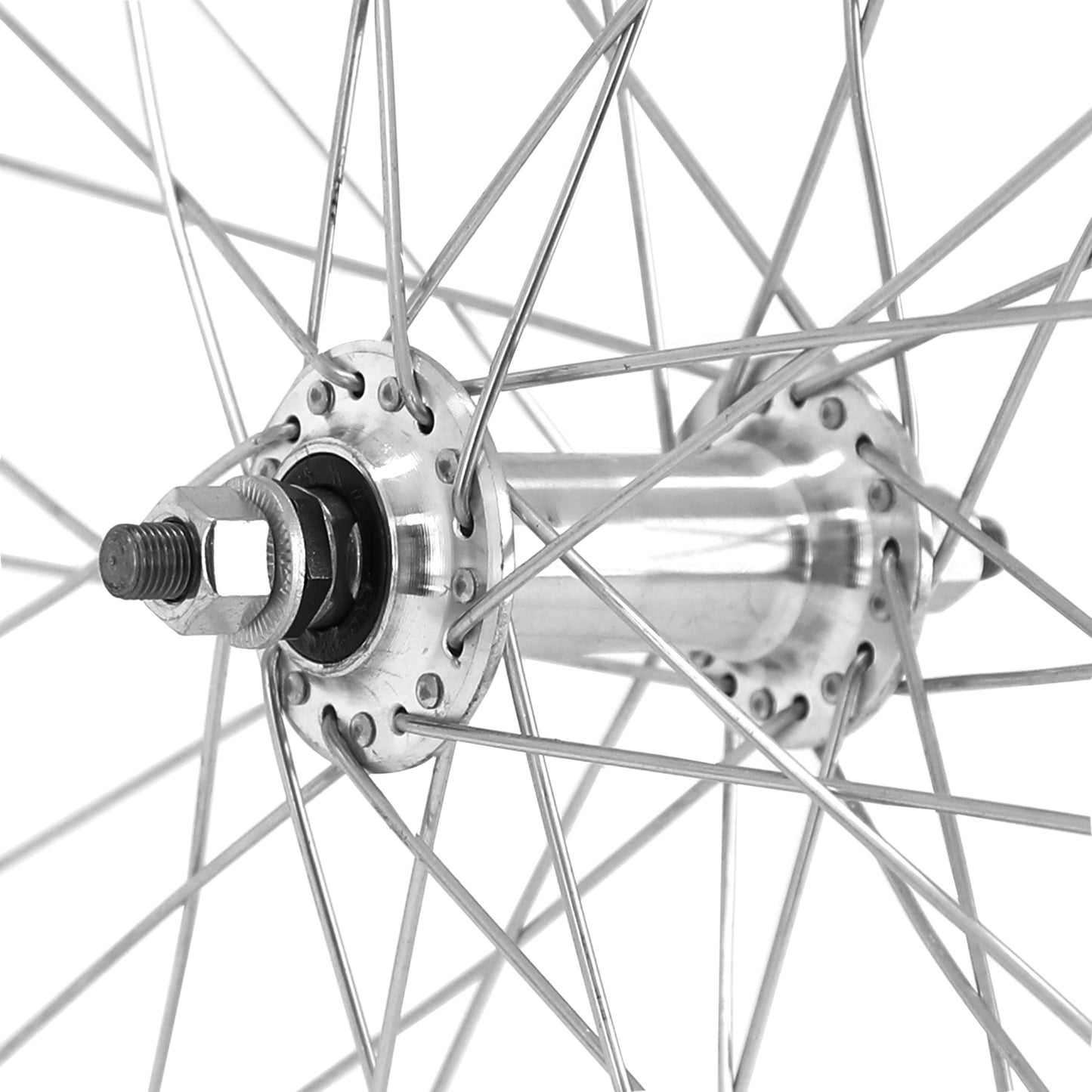 Roue VTT Velox patin 20" ER10 avant axe plein