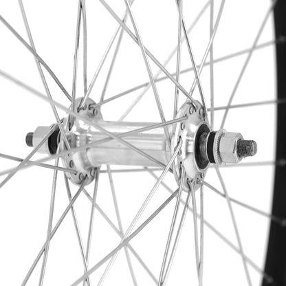 Roue VTT Velox patin 26" M110 avant axe plein