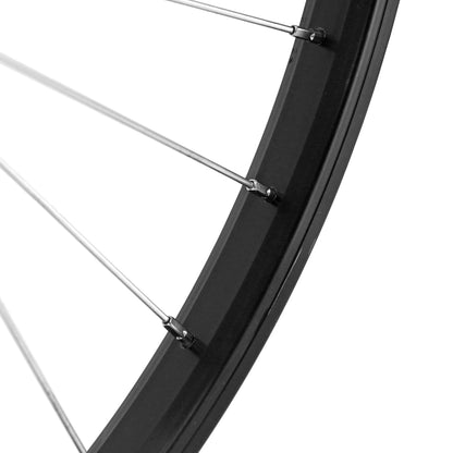 Roue VTT Velox patin 26" M110 avant axe plein