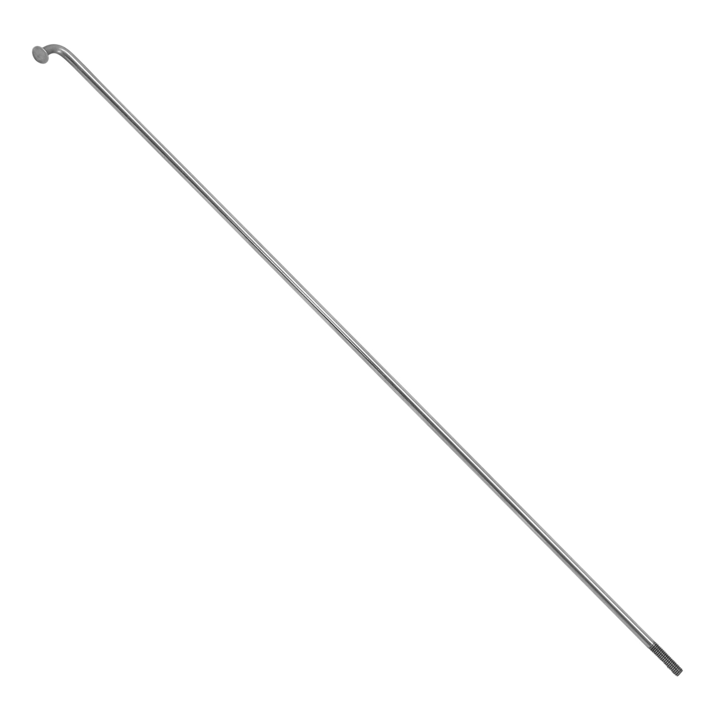 Rayon Leader Fox inox argent tête coudée 203 mm 2,3mm