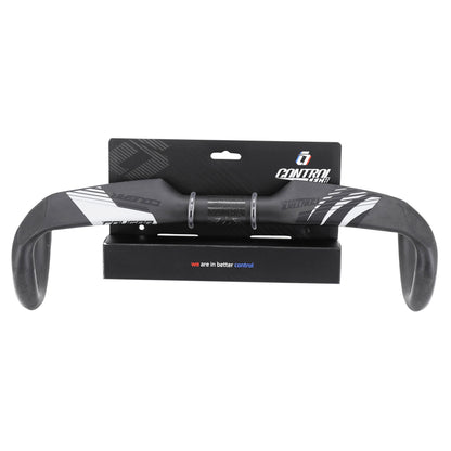 Cintre Route Controltech cougar carbone 31,8 l 44 extérieur (axe-axe 42cm) compatible câble interne reach 78mm haut 125mm