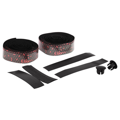 Ruban guidon Newton Ebon noir dégradé rouge
