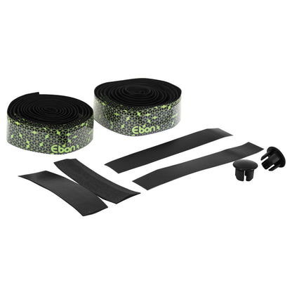 Ruban guidon Newton Ebon noir dégradé vert