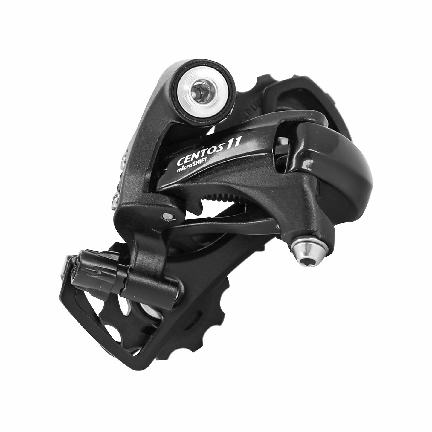Microshift Centos 11-speed short cage black double rear road derailleur compatible with Shimano 105 - Ultegra