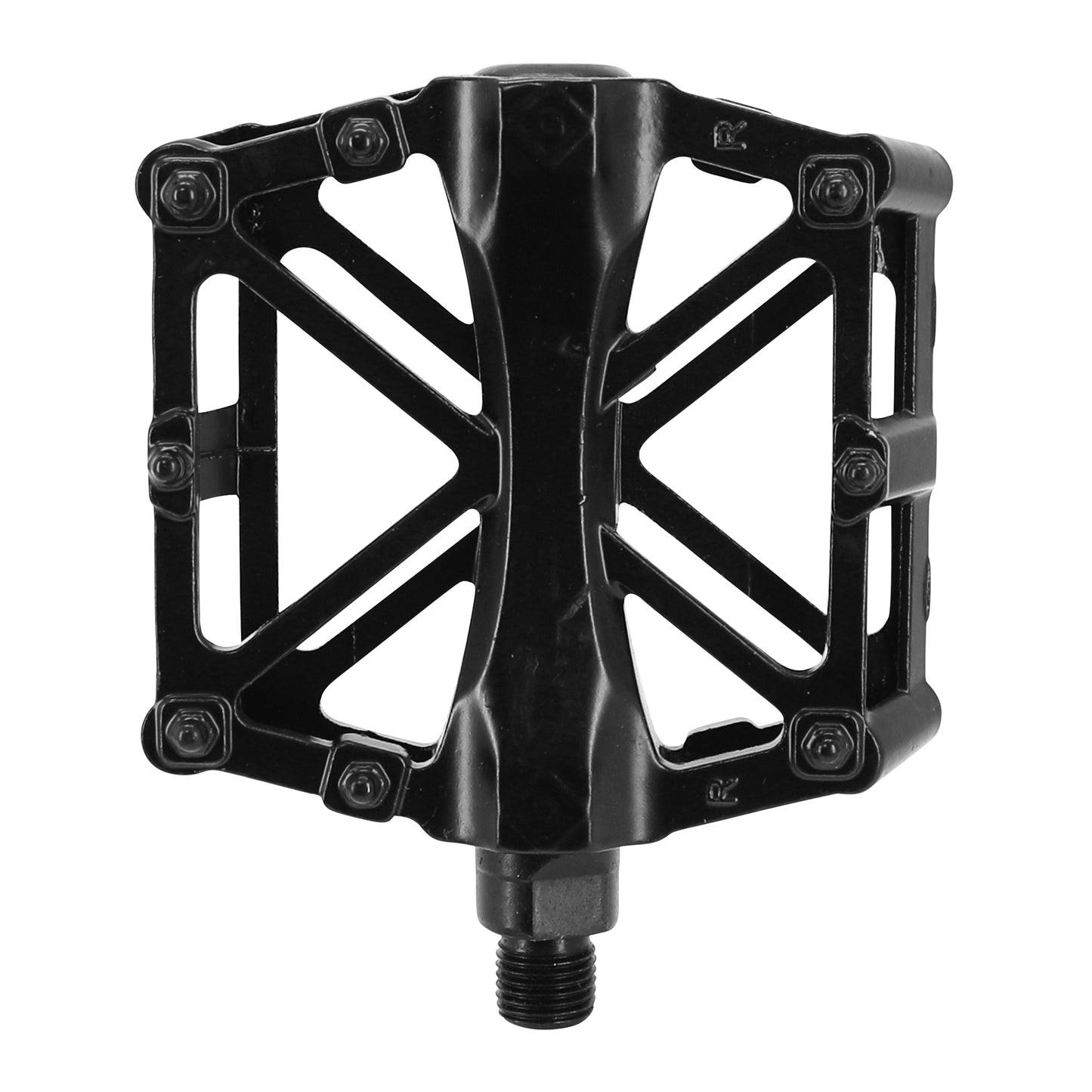 Pédale VTT BMX plateforme PCP alu noir 1/2