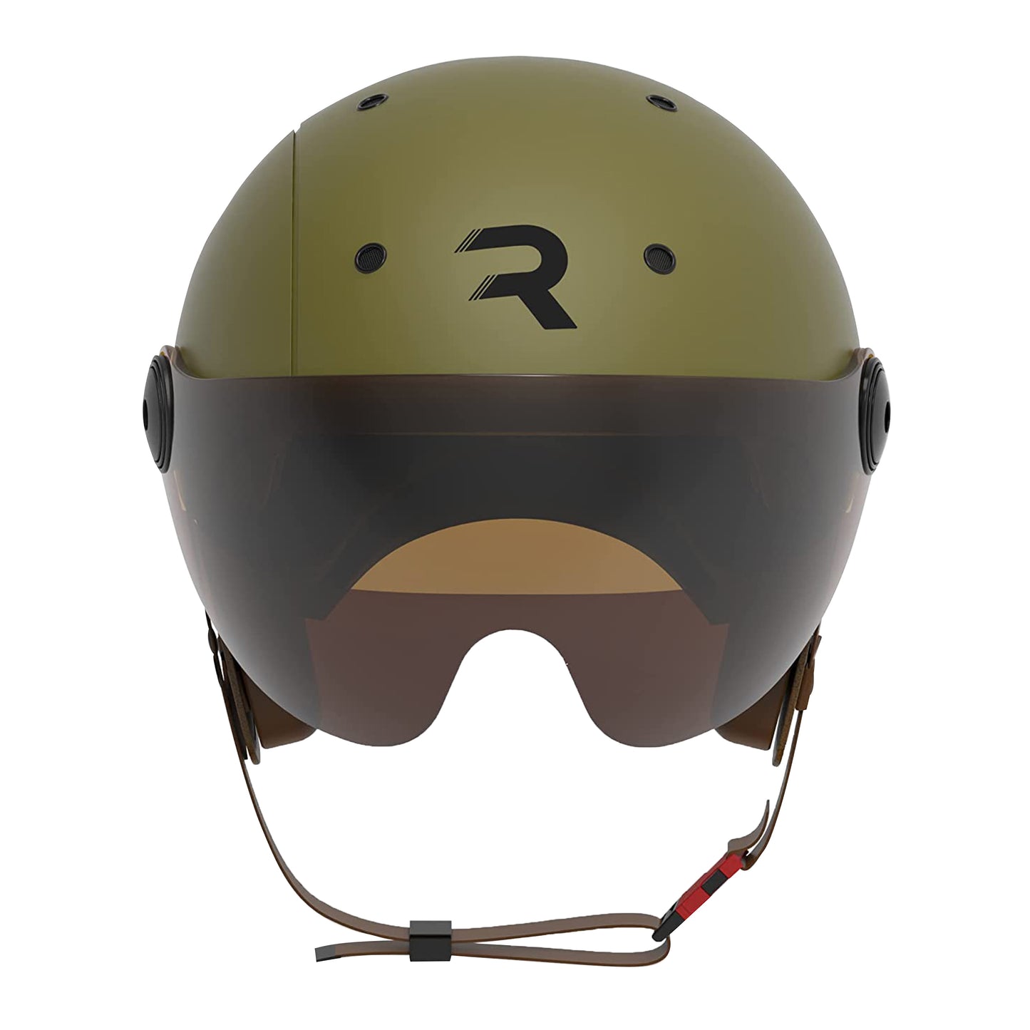 Casque vélo adulte Revoe premium urbain-city kaki mat