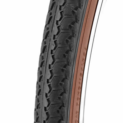 Pneu City 650 X 35B Wanda W121 Renfort Anti-crevaison 3mm Noir-Brun TR (27,5 x 1,40 - 26x 1-2) (40-584)