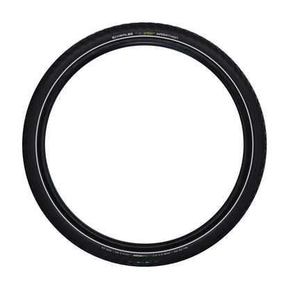 Pneu VTT Urbain 26 X 2.00 Schwalbe Marathon Green Noir TR (50-559) Renfort GreenGuard flanc Reflex Compatible VAE