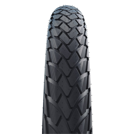 Pneu City 24 X 1.75 Schwalbe Marathon Green Noir TR (47-507) Renfort GreenGuard flanc Reflex Compatible VAE