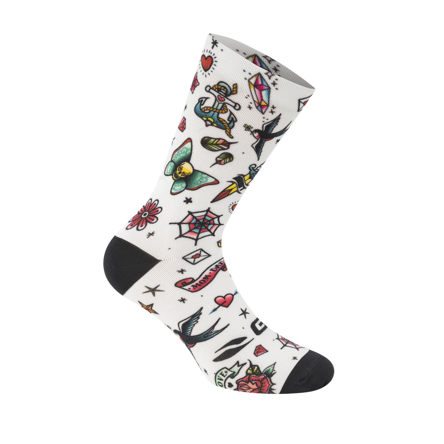 Chaussettes Socquettes Été Gist Trendy Tatoo Blanc Écologique Hauteur 20cm