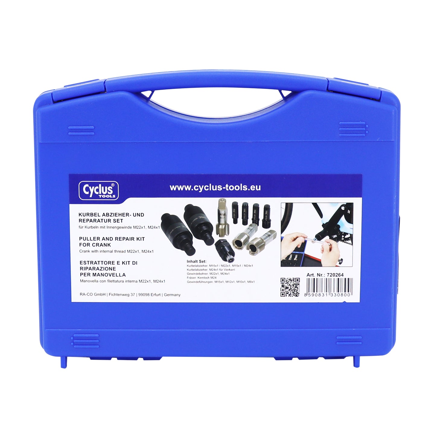 Outil Cyclus extracteur manivelle VAE extra long