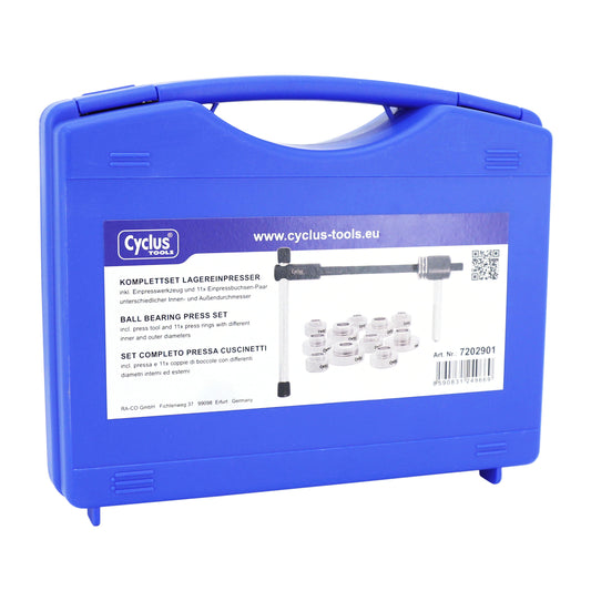 Cyclus bearing press tool for frame and wheel