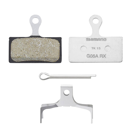 Plaquettes frein VTT Shimano G05A résine pour XT XTR SLX