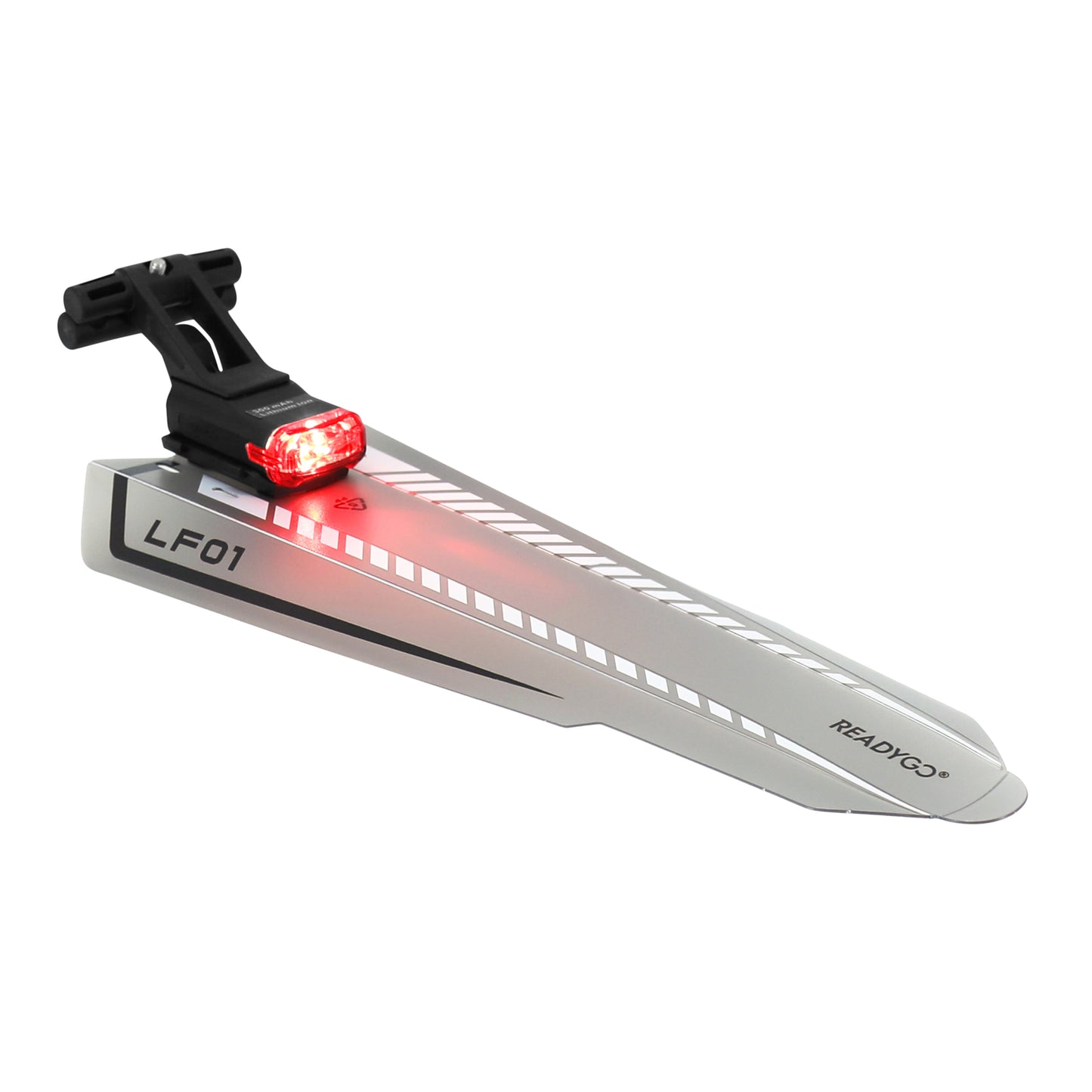 Garde-boue arrière ReadyGo PCP noir éclairage USB 30 lm