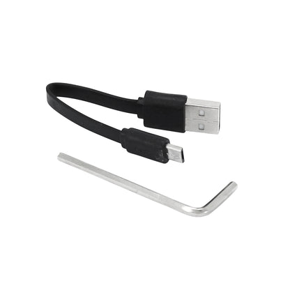 Garde-boue arrière ReadyGo PCP noir éclairage USB 30 lm