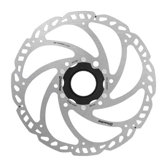 SwissStop Catalyst One Centerlock Mountain Bike Brake Disc 203mm