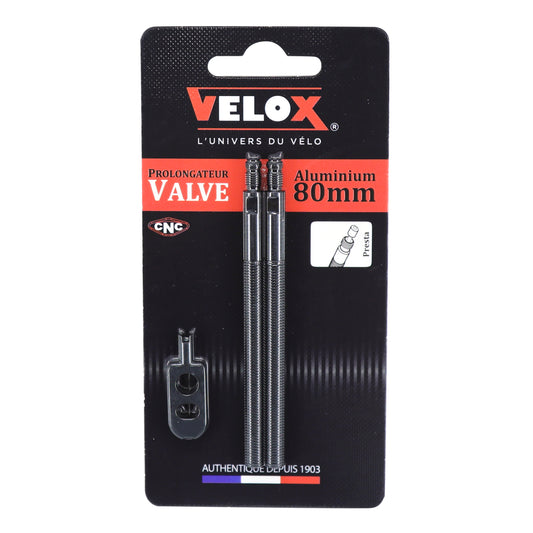 Prolongateur valve Presta Velox 80 mm