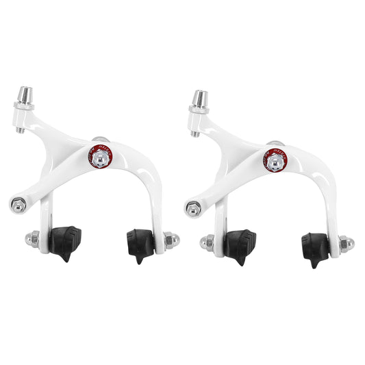 Etrier frein route/fixie Newton alu blanc peint pour roue 700 (paire)