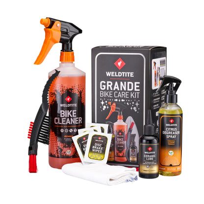 Pack nettoyant vélo Weldtite bike care grande