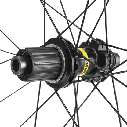 Roue route disque 700 Mavic Aksium arrière Shimano 11-10V