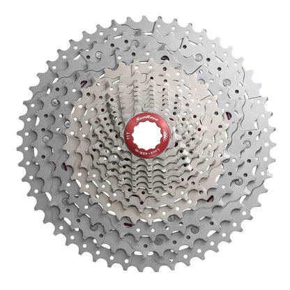 12-speed cassette. Sunrace mz903 11-51 MTB Shimano compatible metallic silver (11-13-15-17-19-21-24-28-33-39-45-51)