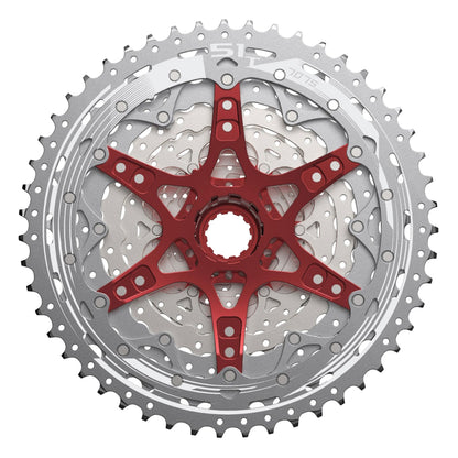 12-speed cassette. Sunrace mz903 11-51 MTB Shimano compatible metallic silver (11-13-15-17-19-21-24-28-33-39-45-51)