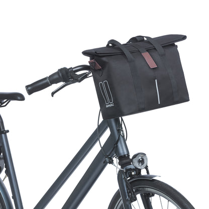 Sac à main vélo Basil city 8-11l noir étanche