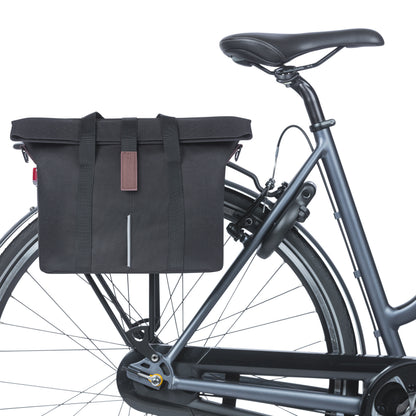 Sac à main vélo Basil city 8-11l noir étanche