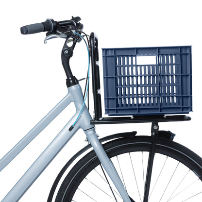 Caisse plastique recyclé Basil bleu 29L
